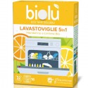 Tablete pt masina de spalat vase cu mandarine si lamaie 32 bucati Biolu