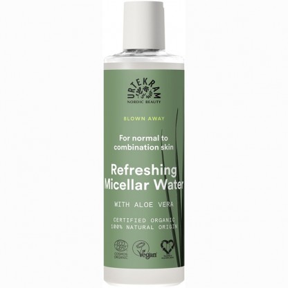 Apa micelara racoritoare pentru ten normal spre mixt 250ml Urtekram