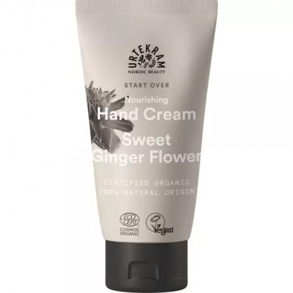 Crema de maini cu flori dulci de ghimbir 75ml Urtekram
