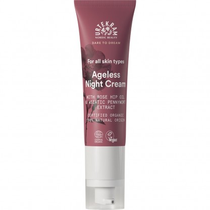 Crema de noapte pt orice tip de ten, cu ulei de macese 50ml Urtekram