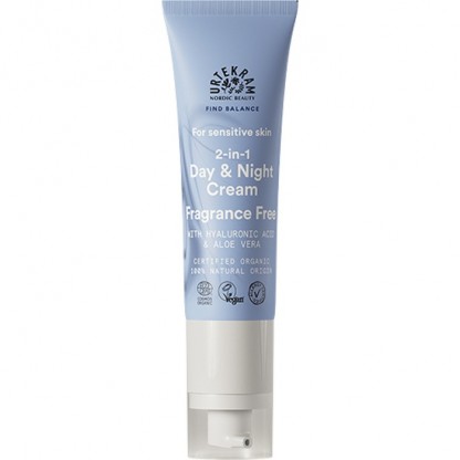 Crema sensitiv 2 in 1 fara parfum, pentru zi si noapte 50ml Urtekram