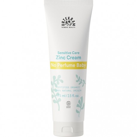 Crema sensitiv cu zinc pentru bebelusi, fara parfum 75ml Urtekram