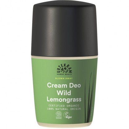 Deo Roll on crema cu lemongrass salbatic 50ml Urtekram