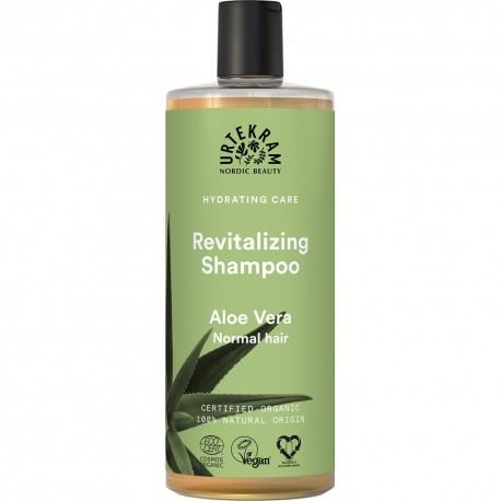 Sampon cu aloe vera bio pentru par normal 500ml Urtekram