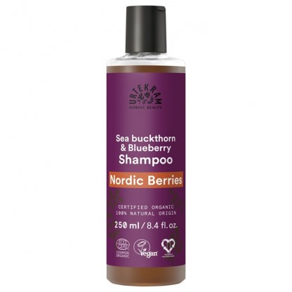 Sampon cu fructe de padure nordice 250ml Urtekram