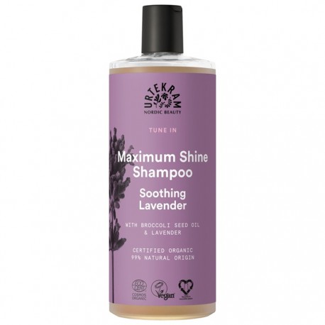Sampon cu lavanda pentru stralucirea parului normal 500ml Urtekram