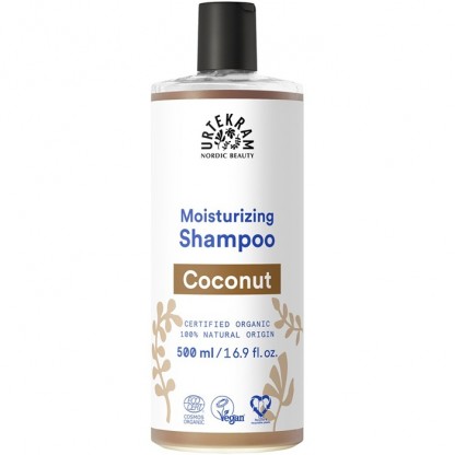 Sampon cu nuca de cocos bio pentru par normal 500ml Urtekram