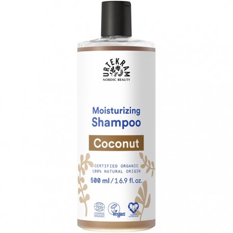 Sampon cu nuca de cocos bio pentru par normal 500ml Urtekram