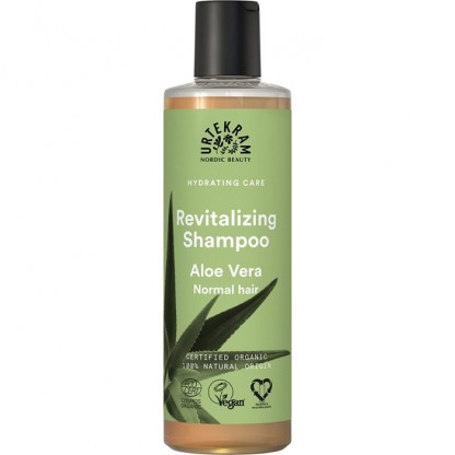 Sampon cu aloe vera bio pentru par normal 250ml Urtekram