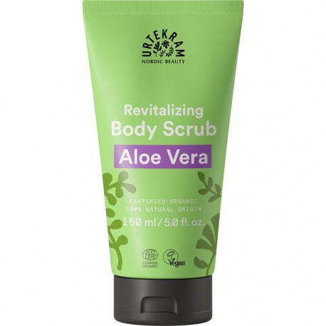 Scrub revitalizant pentru corp cu aloe vera 150ml Urtekram