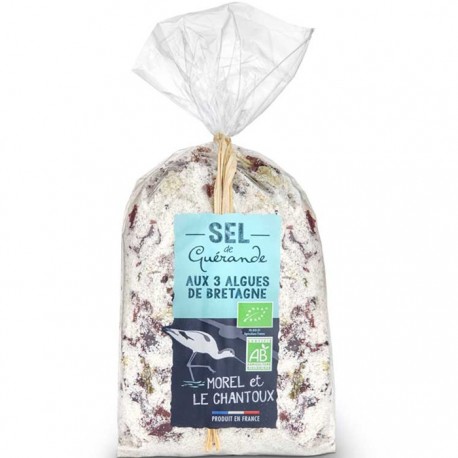 Sare de mare cu alge bio 250g Morel et Le Chantoux