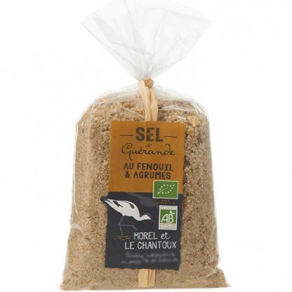 Sare de mare cu fenicul si coaja de citrice bio 250g Morel et Le Chantoux