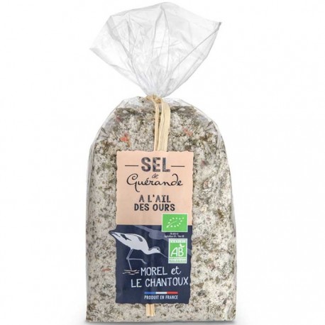Sare de mare cu usturoi salbatic bio 250g Morel et Le Chantoux