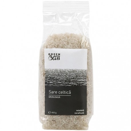 Sare celtica grunjoasa 400g Green Bliss