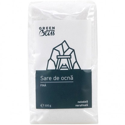 Sare de ocna fina 500g Green Bliss