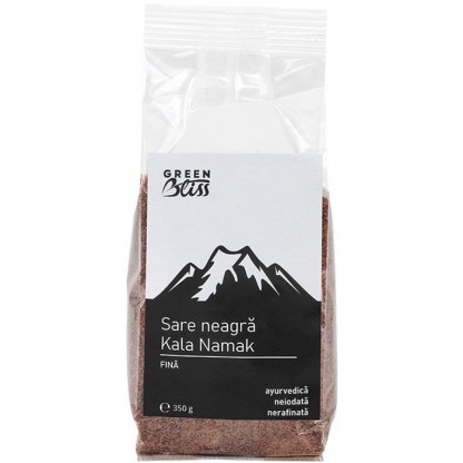 Sare neagra Kala Namak fina 350g Green Bliss