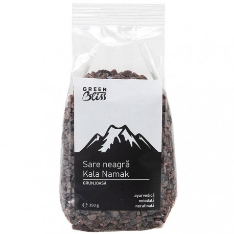 Sare neagra Kala Namak grunjoasa 350g Green Bliss