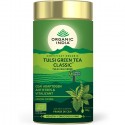 Ceai Tulsi (Busuioc Sfant) cu Ceai Verde 100g Organic India
