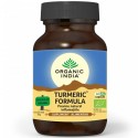 Turmeric Formula, anti-inflamator natural cu turmeric, piper si ghimbir 60 capsule Organic India
