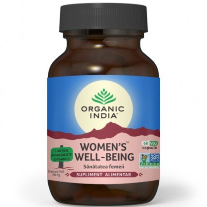 WWB Sanatatea Femeii, Sindrom Premenstrual 60 caps Organic India