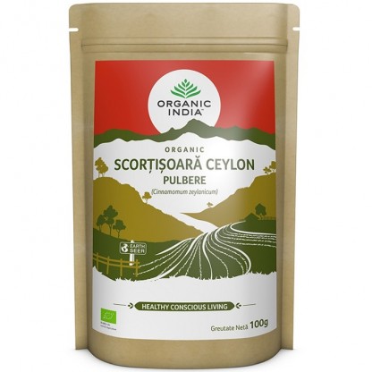 Scortisoara Ceylon pulbere bio 100g Organic India