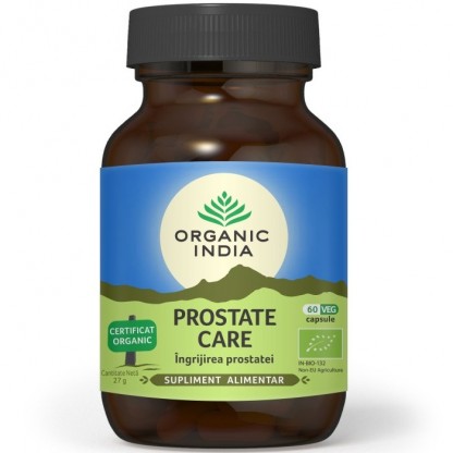 Prostate Care supliment pt Sanatatea prostatei 60 capsule Organic India
