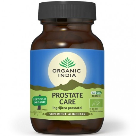 Prostate Care supliment pt Sanatatea prostatei 60 capsule Organic India