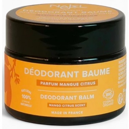 Deodorant natural mango si citrice, cu argila alba si unt de shea 45g Najel