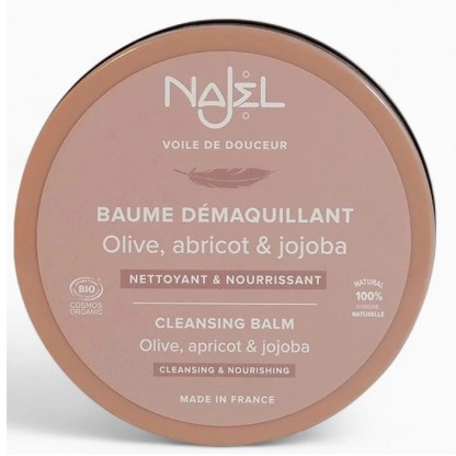 Balsam Demachiant natural bio fara parfum Double Cleansing 120g Najel
