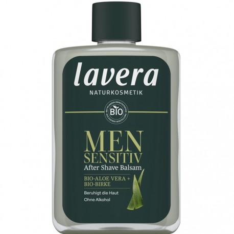 Balsam after shave bio cu aloe vera, fara alcool (reduce iritatiile, roseata) 100ml Lavera