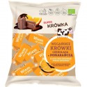 Caramele bio cu aroma de ciocolata si portocale 150g Super Fudgio