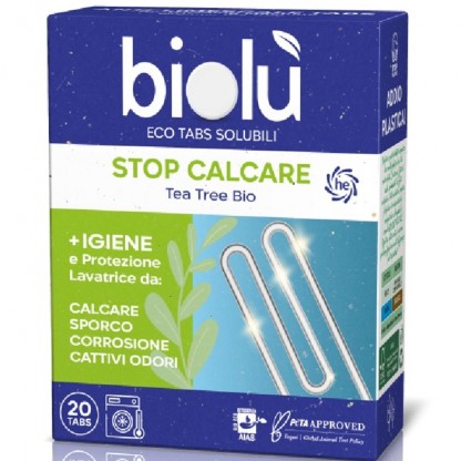 Tablete anticalcar cu tea tree ecologice 20 bucati 47.5g Biolu