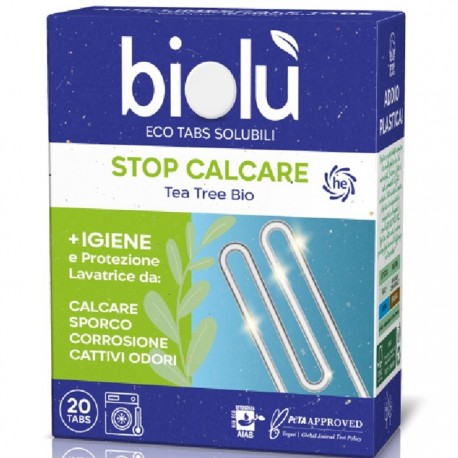 Tablete anticalcar cu tea tree ecologice 20 bucati 47.5g Biolu