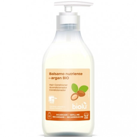 Balsam de par cu ulei de argan ecologic 250ml Biolu