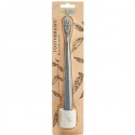 Periuta de dinti biodegradabila cu suport, Monsoon Mist (gri) Nfco Jack n Jill