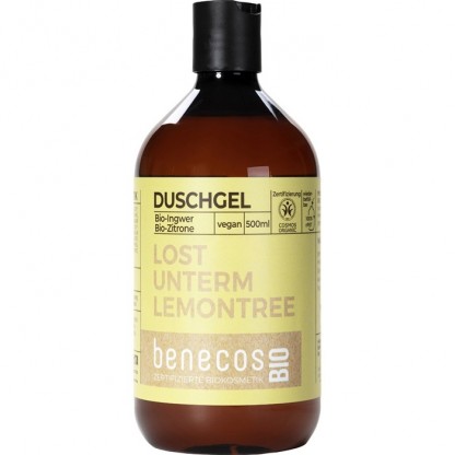 Gel de dus bio cu ghimbir si lamaie 500ml Benecos