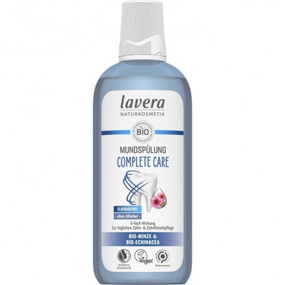 Apa de gura fara fluor cu menta bio si echinacea bio 400ml Lavera