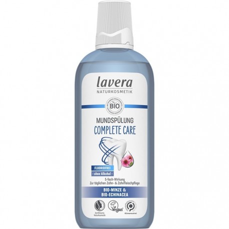 Apa de gura fara fluor cu menta bio si echinacea bio 400ml Lavera