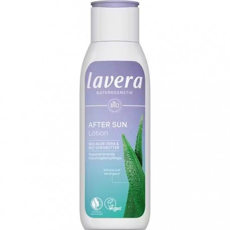 Lotiune de corp after sun cu aloe vera si unt de shea bio 200ml Lavera