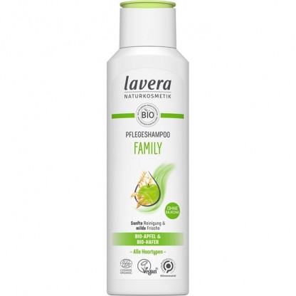 Sampon pentru toata familia cu mar bio si ovaz bio 250ml Lavera