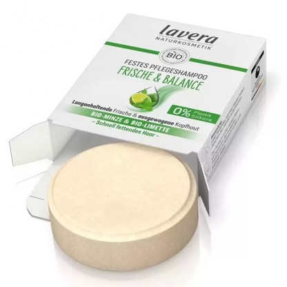 Sampon solid pentru prospetimea si echilibrul parului gras 50g Lavera