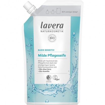 Sapun lichid delicat bio sensitiv (rezerva) 500ml Lavera