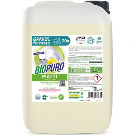 Detergent pentru vase hipoalergen ecologic 10l Biopuro