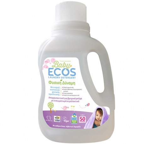 Detergent pentru hainutele bebelusilor cu lavanda si musetel 1.5L Ecos