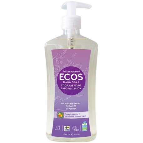 Sapun cu lavanda hipoalergen 500ml Ecos