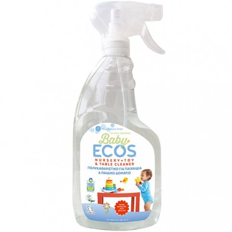Solutie de curatat pt camera bebelusului si jucarii, hipoalergena 650ml Ecos