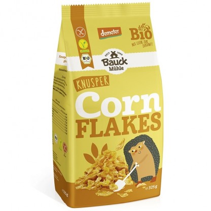 Fulgi de porumb bio, fara gluten 325g Bauckhof