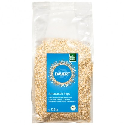 Amarant expandat bio, fara gluten 125g Davert