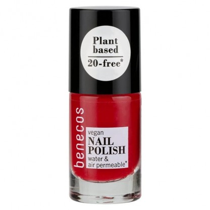 Lac de unghii Vintage Red, natural vegan 5ml Benecos