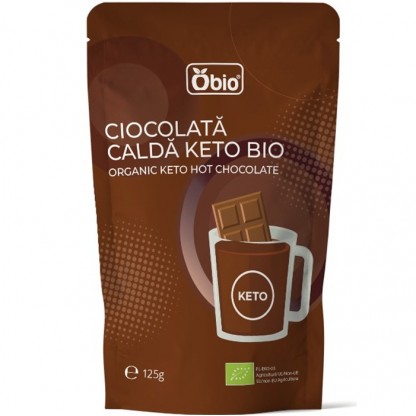 Ciocolata calda Keto bio 125g Obio